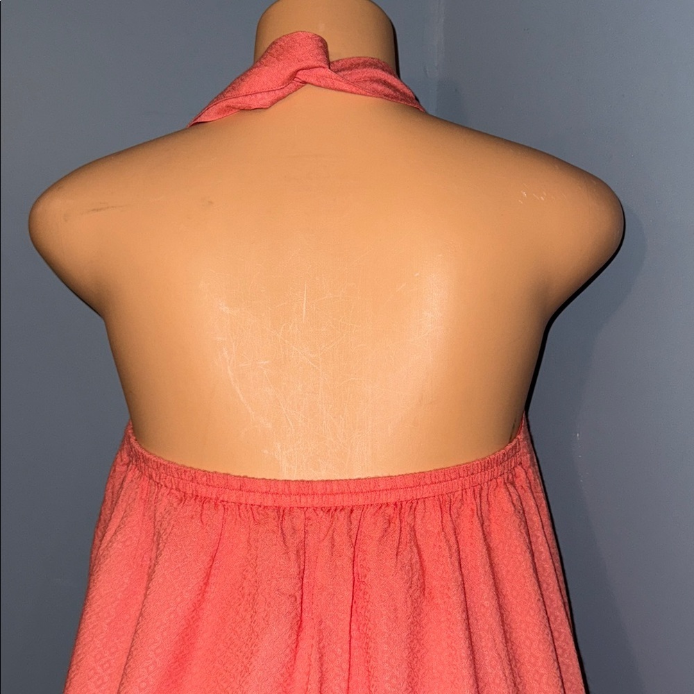 Mink Pink Coral Halter Swing Dress | Size XS - Picture 5 of 9